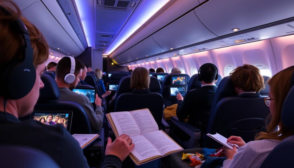 in-flight entertainment ideas