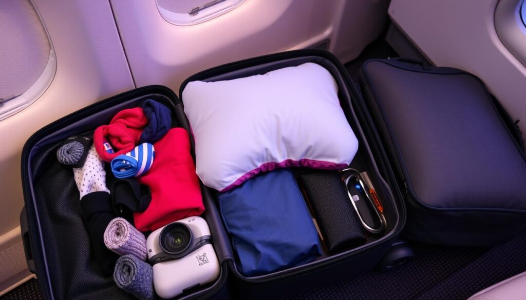 packing hacks for long flights